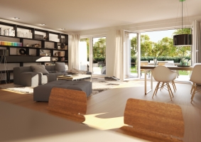 Kantorie-Erdgeschoss-Garten-Andere